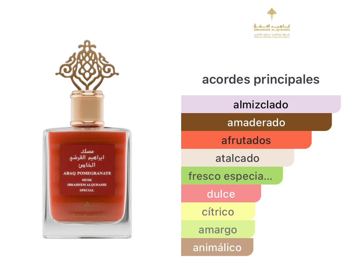 Musk Abaq Pomegranate - Ibraq (75ml)