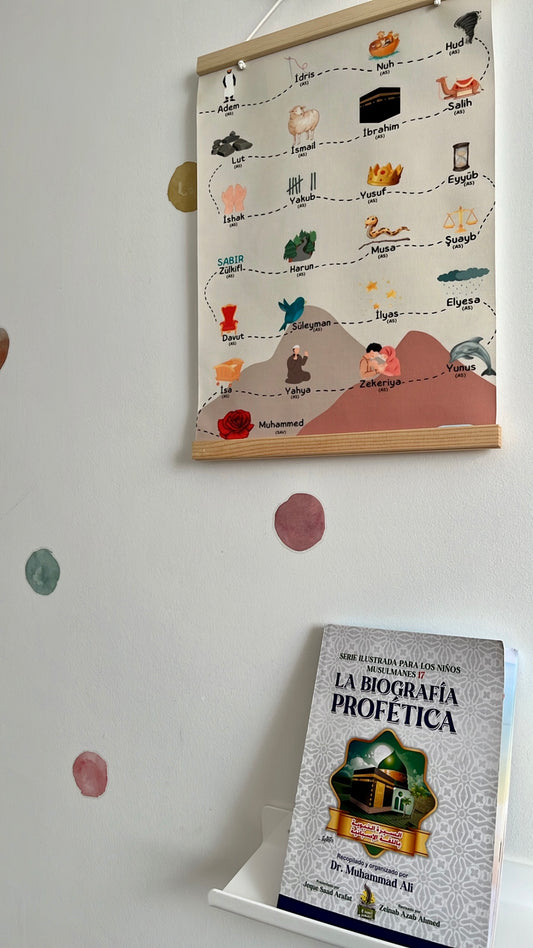 La biografía profética ilustrada para niños (lienzo de regalo🎁 )